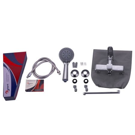 Смеситель для ванны PLStart PD22016 с длинным изливом, Смесители ТМ PLStart, , FASHUN