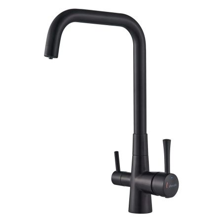 Смеситель для кухни Shevanik S528H с подключением фильтра питьевой воды, черный, Смесители с подключением к фильтру питьевой воды, , Shevanik