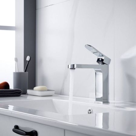 Cмеситель для раковины Shevanik S4501 хром, Коллекция S45, , Shevanik