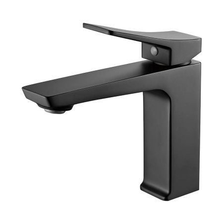 Cмеситель для раковины Shevanik S4401H черный, Коллекция S43, , Shevanik