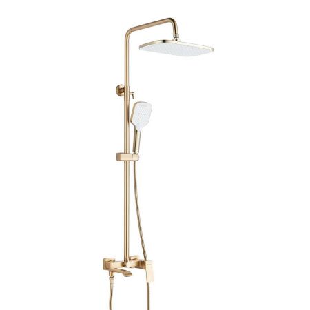 Душевая система Shevanik S4036G золотой сатин, Коллекция S40, , Shevanik