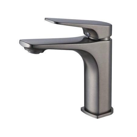 Смеситель для раковины Shevanik S4201T оружейная сталь, Коллекция S42, , Shevanik