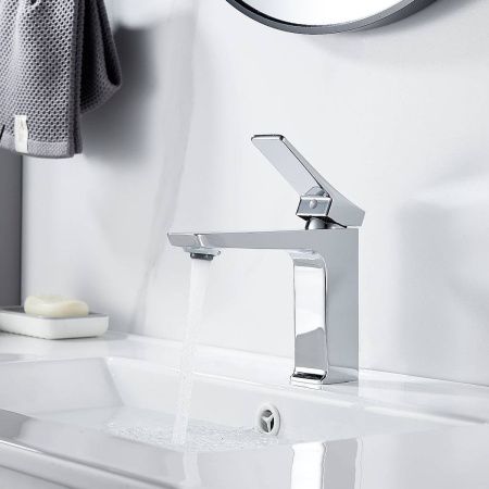 Cмеситель для раковины Shevanik S4401 хром, Коллекция S43, , Shevanik