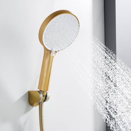 Cмеситель для ванны Shevanik S4322G золотой сатин, Коллекция S43, , Shevanik