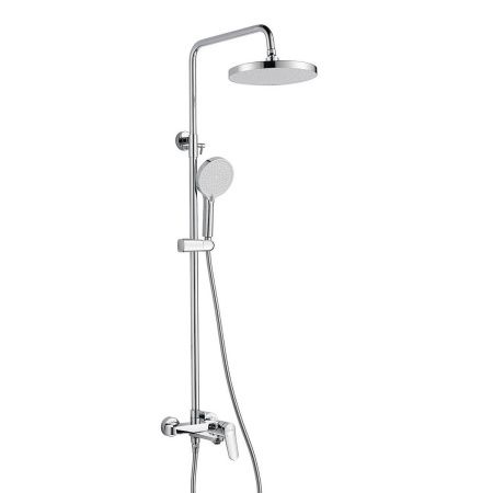 Душевая система Shevanik S4336 верхний душ, лейка, матовый хром, Коллекция S43, , Shevanik