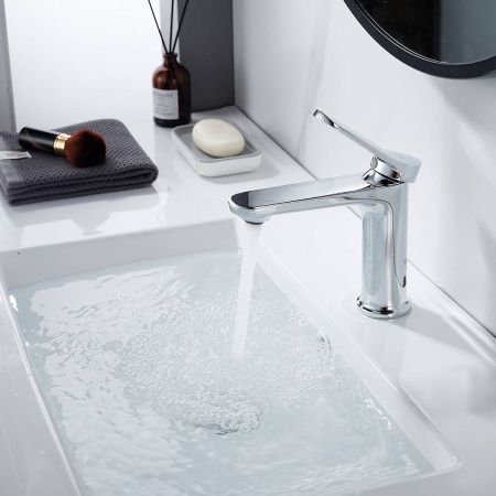 Cмеситель для раковины Shevanik S4301 хром, Коллекция S43, , Shevanik