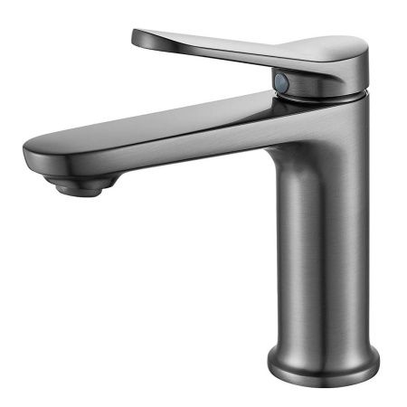 Cмеситель для раковины Shevanik S4301T оружейная сталь, Коллекция S43, , Shevanik