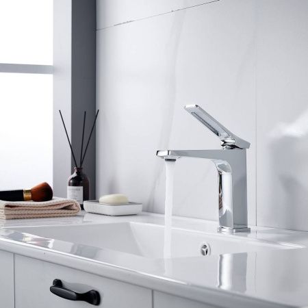 Cмеситель для раковины Shevanik S4601 хром, Коллекция S46, , Shevanik