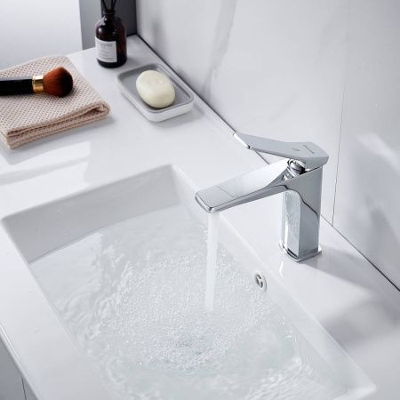 Cмеситель для раковины Shevanik S4601 хром, Коллекция S46, , Shevanik