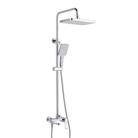 Душевая система Shevanik S4536 верхний душ, лейка, хром, Коллекция S45, , Shevanik