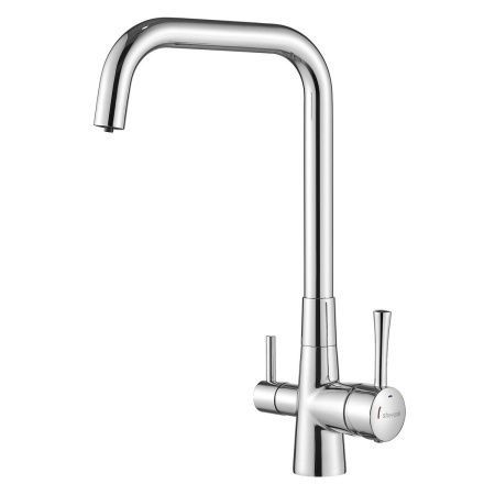 Смеситель для кухни Shevanik S528 с подключением фильтра питьевой воды, хром, Смесители с подключением к фильтру питьевой воды, , Shevanik