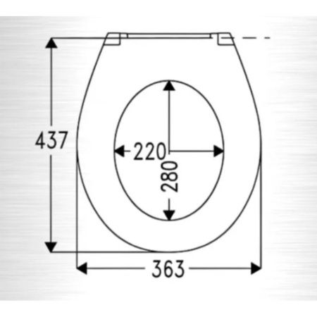 Сиденье для унитаза HARO Lago Лаго  стальное крепление, B0302W, дюропласт, белое 532515, Дюропластовые сиденья и крепления HARO, , HARO