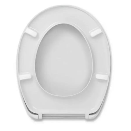 Сиденье для унитаза HARO Lago Лаго  стальное крепление, B0302W, дюропласт, белое 532515, Дюропластовые сиденья и крепления HARO, , HARO