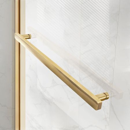 Душевая дверь Slim Soft VDS-1SS120CLG, 1200, брашированное золото стекло прозрачное, Vincea наличие, , Vincea