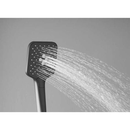 Душевая стойка Vincea  Cube VSFS-1C1GM, вороненая сталь, Vincea наличие, , Vincea