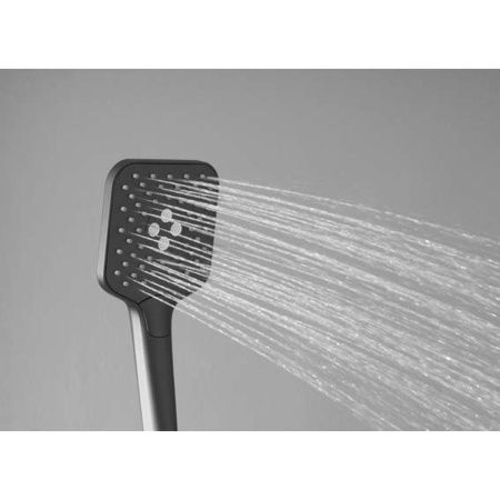 Душевая стойка Vincea  Cube VSFS-1C1GM, вороненая сталь, Vincea наличие, , Vincea