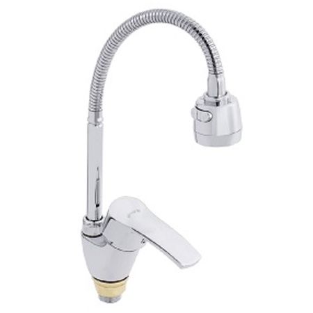 Смеситель для кухни Dokorona DK-5715BB-750 картридж 40мм, гибкий излив, Смесители Wasser Zimmer, Dokorona, РОССИЯ, Dokorona