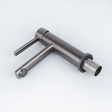 Смеситель для раковины FASHUN A51134-17 графит  из нержавеющей стали  , Коллекция 34 нерж. сталь, , FASHUN