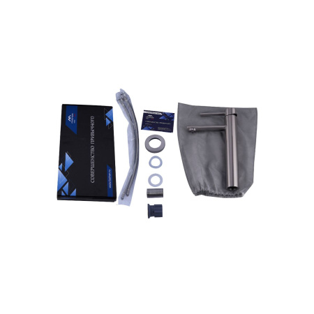 Смеситель для раковины FASHUN A51234 высокий, из нержавеющей стали  , Коллекция 34 нерж. сталь, , FASHUN