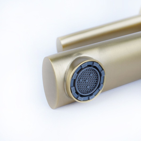 Смеситель для раковины FASHUN A51234-21, бронза,  высокий, из нержавеющей стали  , Коллекция 34 нерж. сталь, , FASHUN