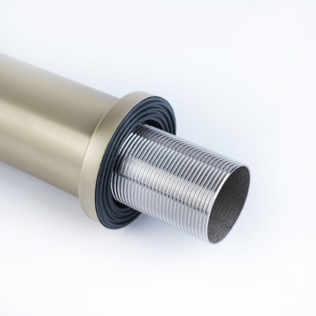 Смеситель для раковины FASHUN A51234-21, бронза,  высокий, из нержавеющей стали  , Коллекция 34 нерж. сталь, , FASHUN