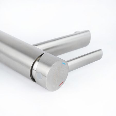 Смеситель для раковины FASHUN A51134 из нержавеющей стали  , Коллекция 34 нерж. сталь, , FASHUN