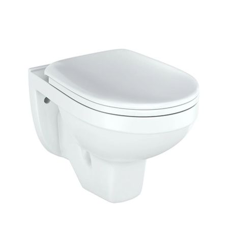 Комплект Инсталляция АНИ Пласт WCP4130A с механической кнопкой, белая WP1300 + Унитаз подвесной РИО Люкс 30745 дюропласт с микролифтом ROSA, Комплекты инсталляции с унитазом, ,