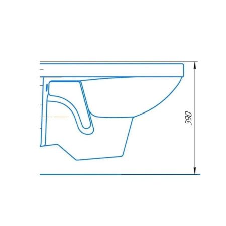 Комплект Инсталляция АНИ Пласт WCP4130A с механической кнопкой, белая WP1300 + Унитаз подвесной РИО Люкс 30745 дюропласт с микролифтом ROSA, Комплекты инсталляции с унитазом, ,