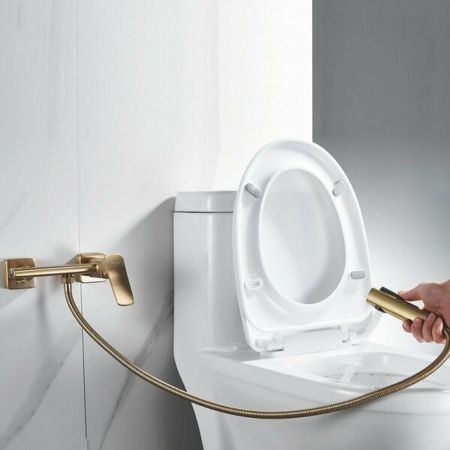 Гигиенический душ Shevanik S9905G-1 матовое золото (8)