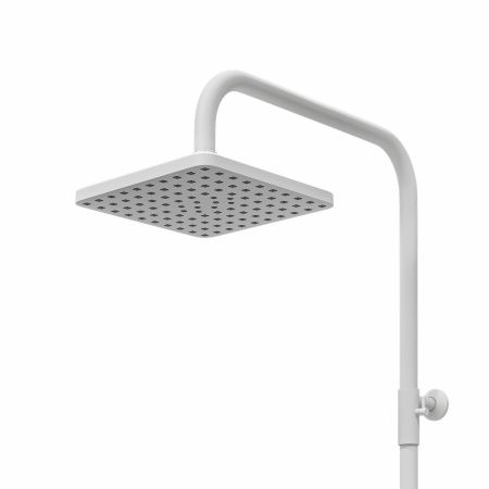 Душевая стойка со смесителем GROSS AQUA Dyno GA9009SMD07MW белый, с изливом (3)