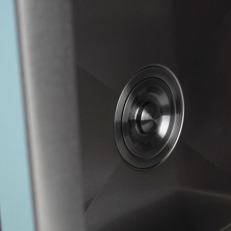 Мойка для кухни врезная Diadonna DS6050B серый графит из нержавеющей стали, 60*50 см без сифона