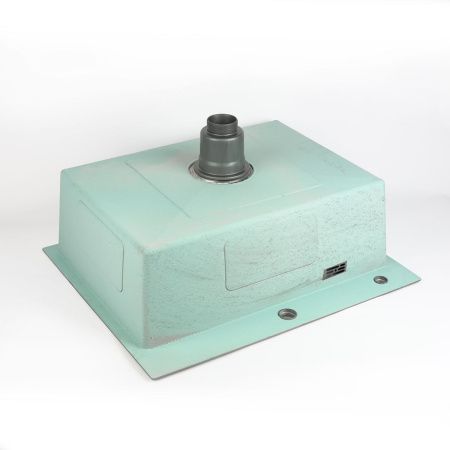 Мойка для кухни врезная Diadonna DS6050B серый графит из нержавеющей стали, 60*50 см без сифона