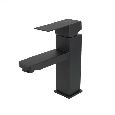 Смеситель для раковины Wasser Zimmer ZM-7722-1H картридж=35 мм, черный, SUS304