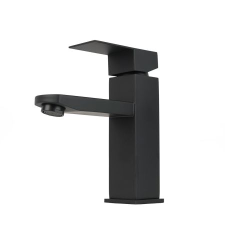 Смеситель для раковины Wasser Zimmer ZM-7722-1H картридж=35 мм, черный, SUS304