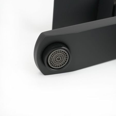 Смеситель для раковины Wasser Zimmer ZM-7722-1H картридж=35 мм, черный, SUS304