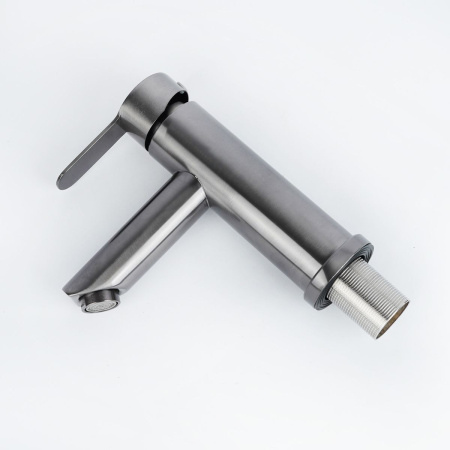 Смеситель для умывальника Wasser Zimmer ZM-7721-1Q графит, SUS304