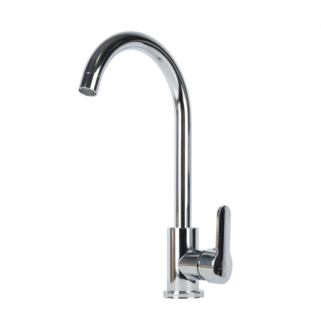 Смеситель для кухни Wasser Zimmer ZM-7721-2-747 нержавеющая сталь, хром, SUS304