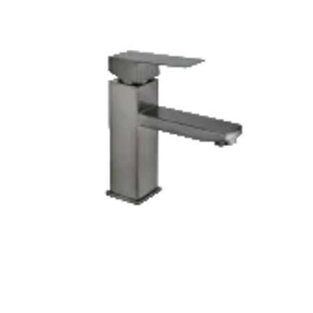 Смеситель для раковины Wasser Zimmer ZM-7722-1Q картридж=35 мм, графит, SUS304