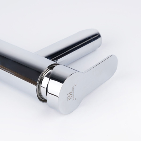 Смеситель для умывальника Wasser Zimmer ZM-7721-1 хром, SUS304