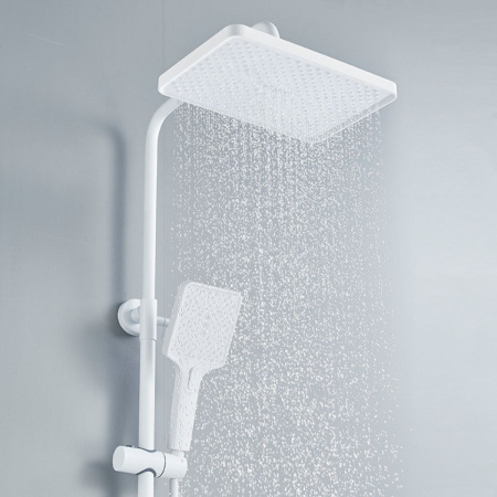 Душевая система Shevanik S6136C белый (4)