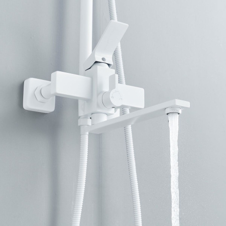 Душевая система Shevanik S6136C белый (4)