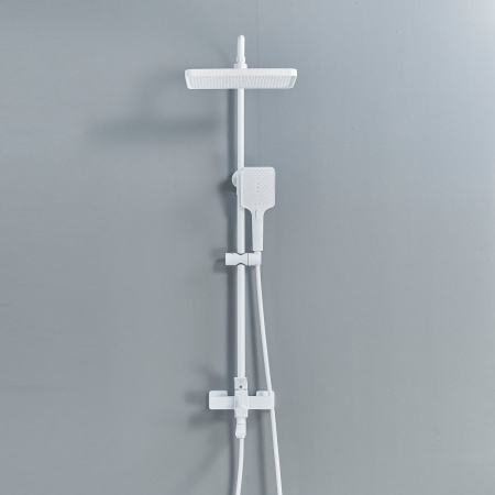Душевая система Shevanik S6136C белый (4)