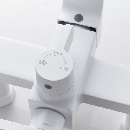 Душевая система Shevanik S6136C белый (4)