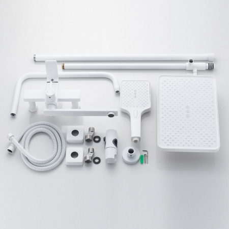 Душевая система Shevanik S6136C белый (4)