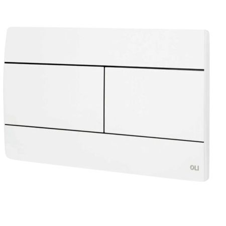 Комплект Инсталляция OLI 80 ECO mechanic с кнопкой Slim белая 886914SLO1 + Унитаз подвесной Knois KN9722002 безободковый, с крышкой 53,5х36х34 см.