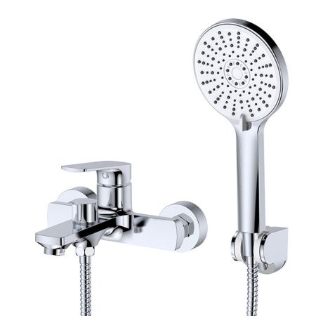 Смеситель для ванны GROSS AQUA Prado 2878828C с коротким изливом