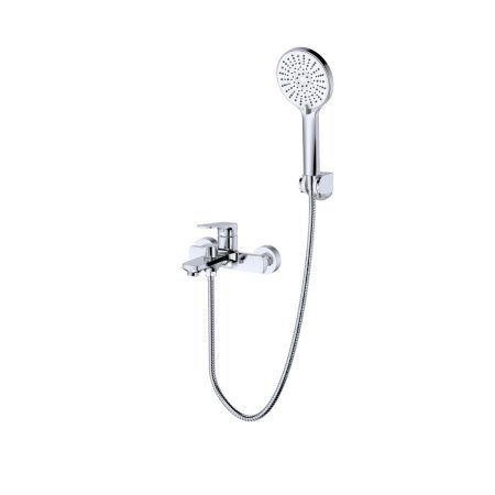 Смеситель для ванны GROSS AQUA Prado 2878828C с коротким изливом