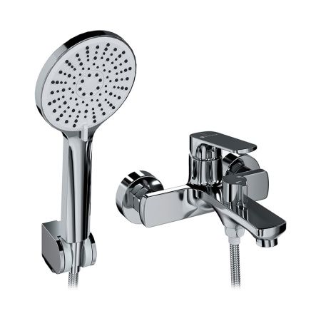 Смеситель для ванны GROSS AQUA Prado 2878828C с коротким изливом