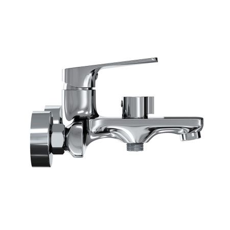 Смеситель для ванны GROSS AQUA Prado 2878828C с коротким изливом