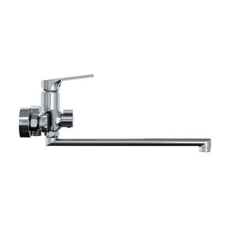 Смеситель для ванны GROSS AQUA Prado 7578828C-35F с длинным изливом 350 мм